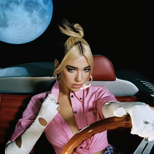 Levitating cover art